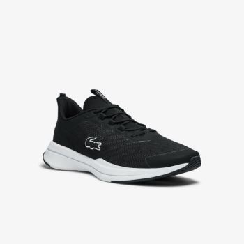 Lacoste Run Spin Textile Sneakers Pánské - Tenisky Černé / Bílé | CZ-xtct5O